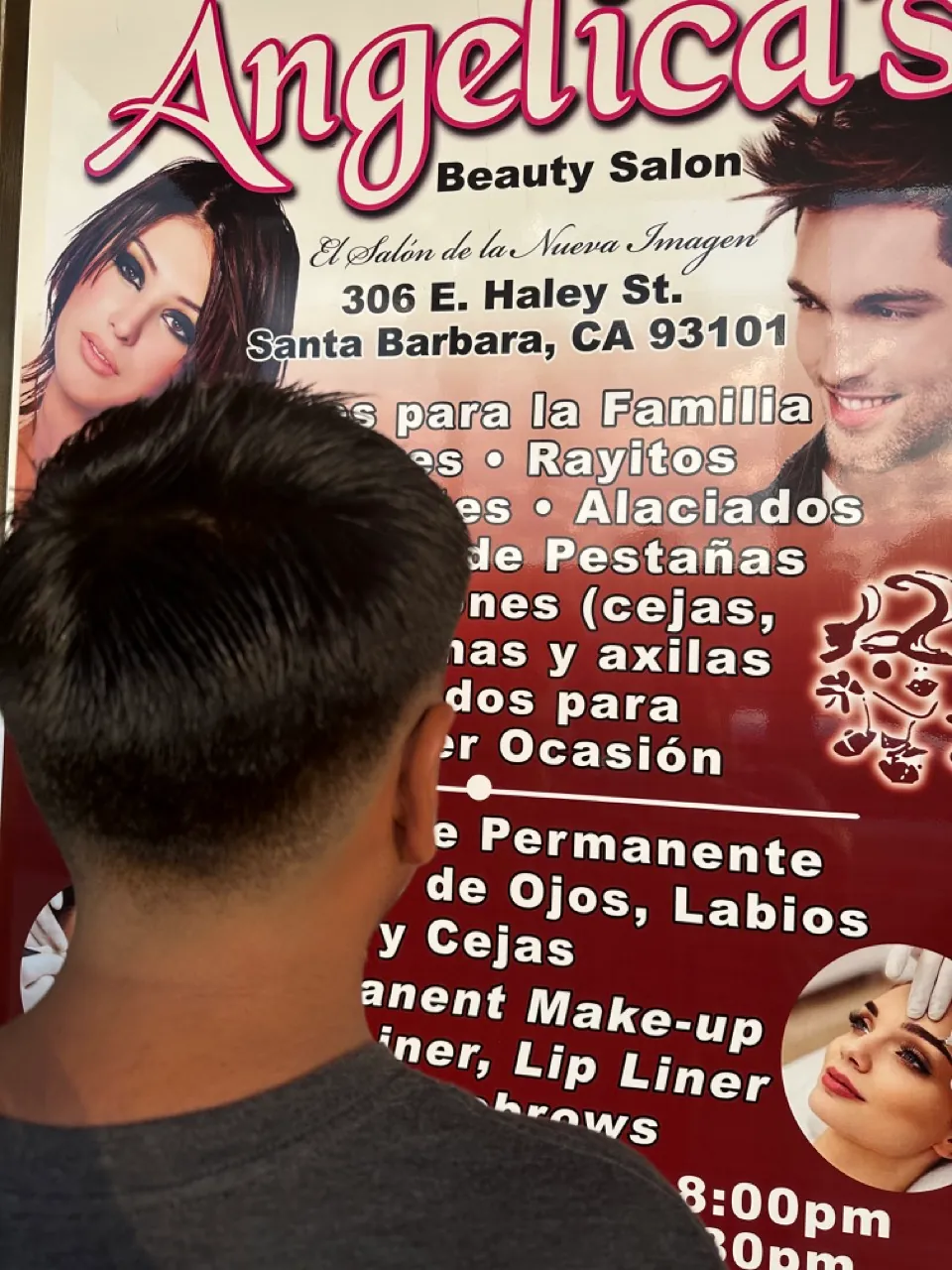 Men's haircut by Angelica's Beauty Salon, Santa Barbara (5)